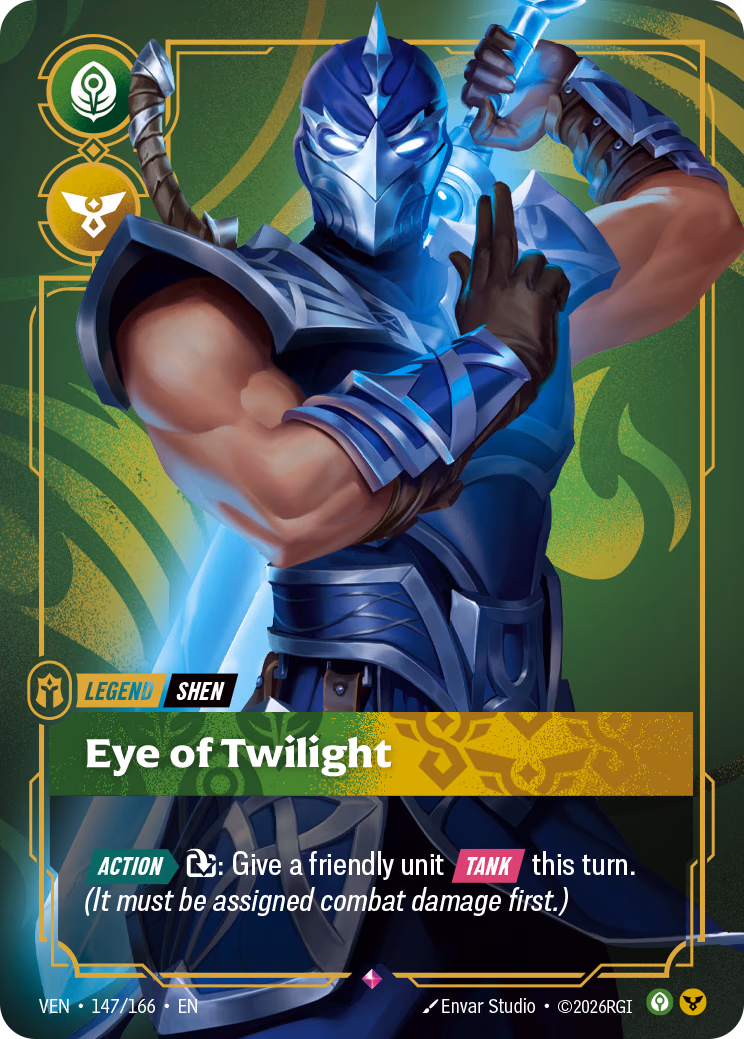 Shen, Eye of Twilight VEN-147/166 Riftbound card