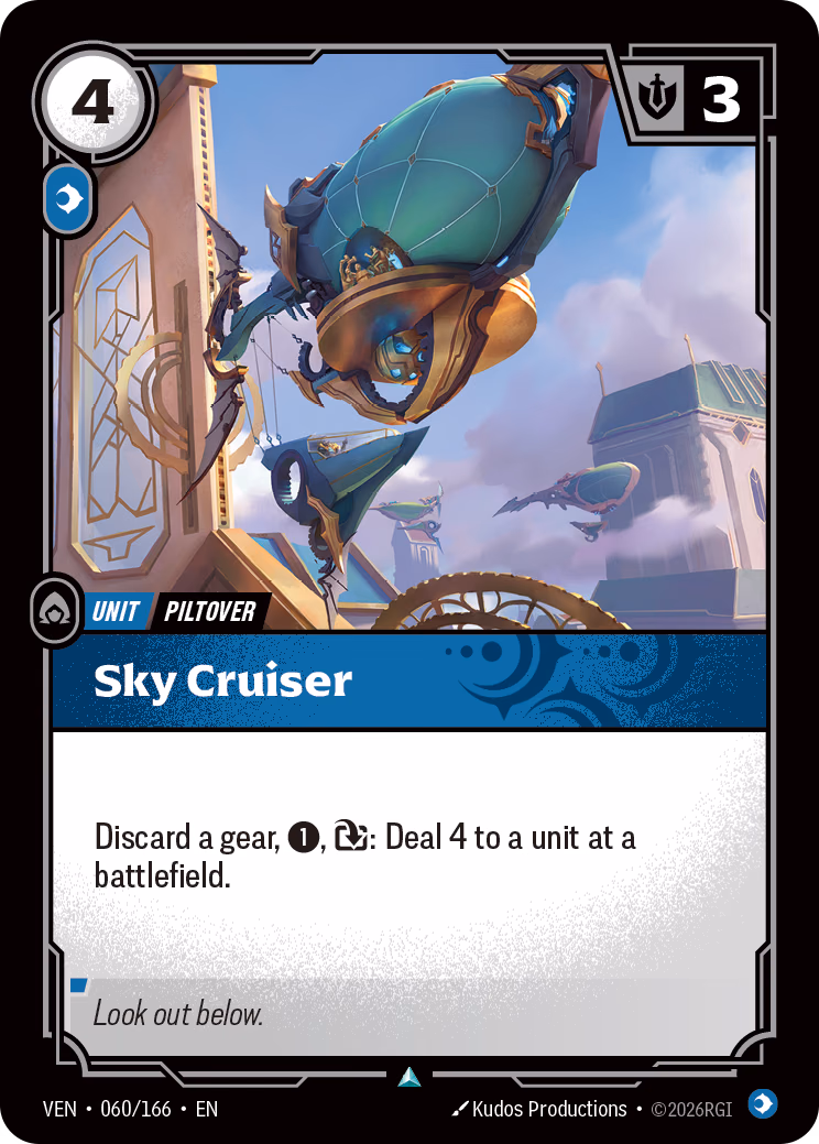 Sky Cruiser VEN-060/166 Riftbound card