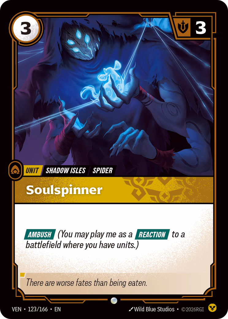 Soulspinner VEN-123/166 Riftbound card
