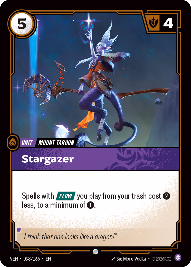 Stargazer VEN-098/166 Riftbound card