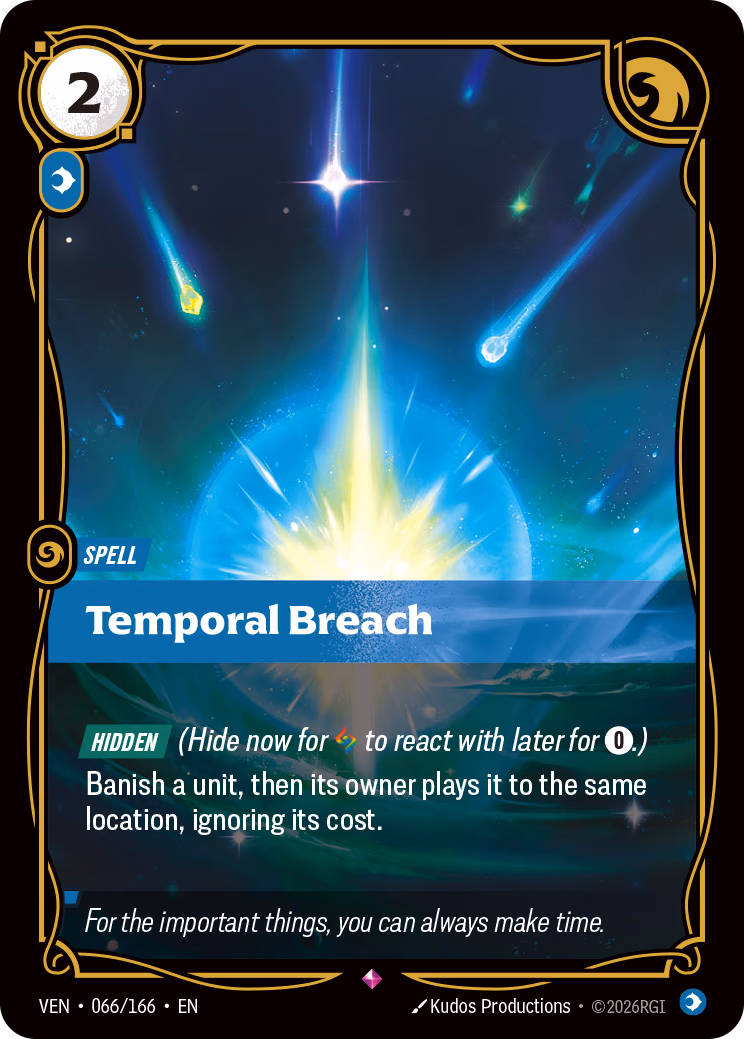 Temporal Breach VEN-066/166 Riftbound card